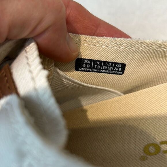 NEW Spenco White Canvas Slip On Tennis Shoes Womens Sz 9 Orthotic Sneakers (2) - Picture 8 of 9